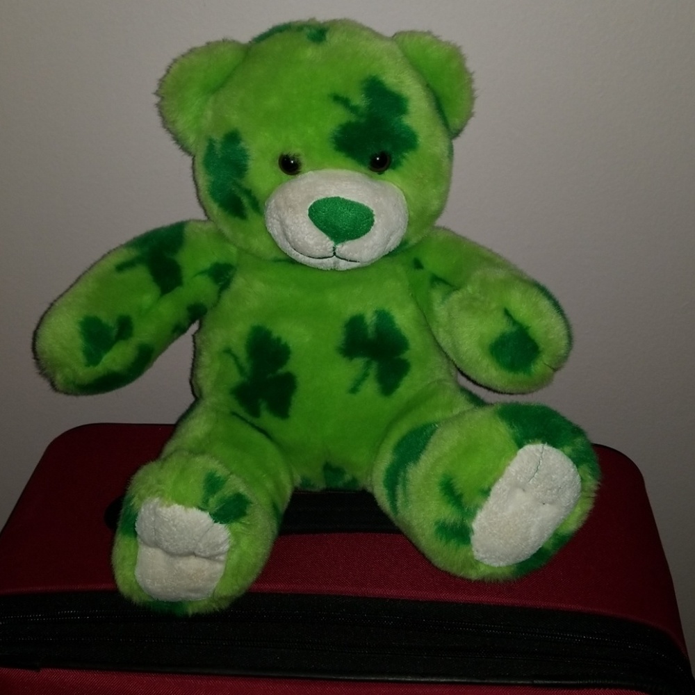 Build-A-Bear Green Teddy Bear